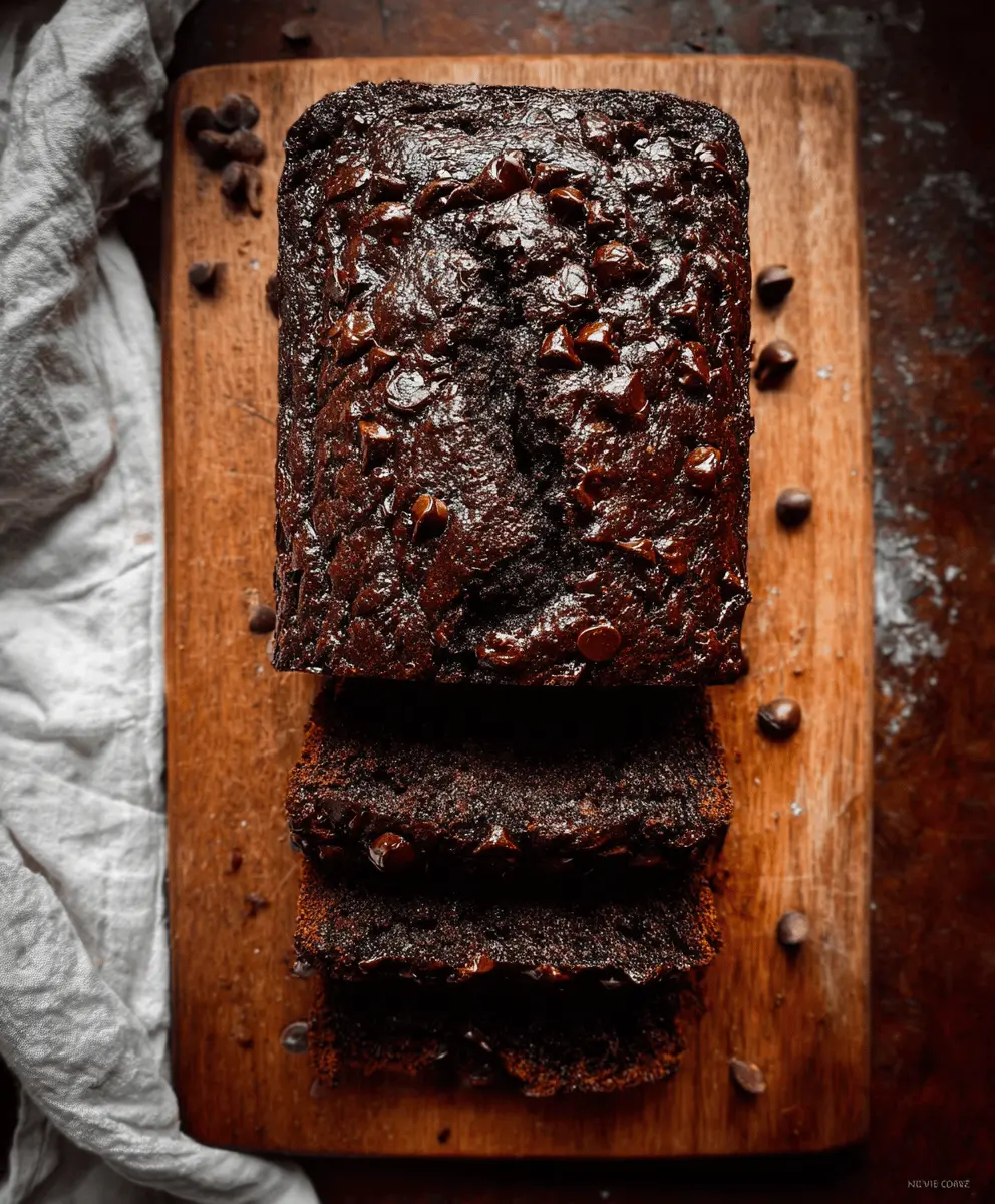 Moist Chocolate Zucchini Bread Recipe
