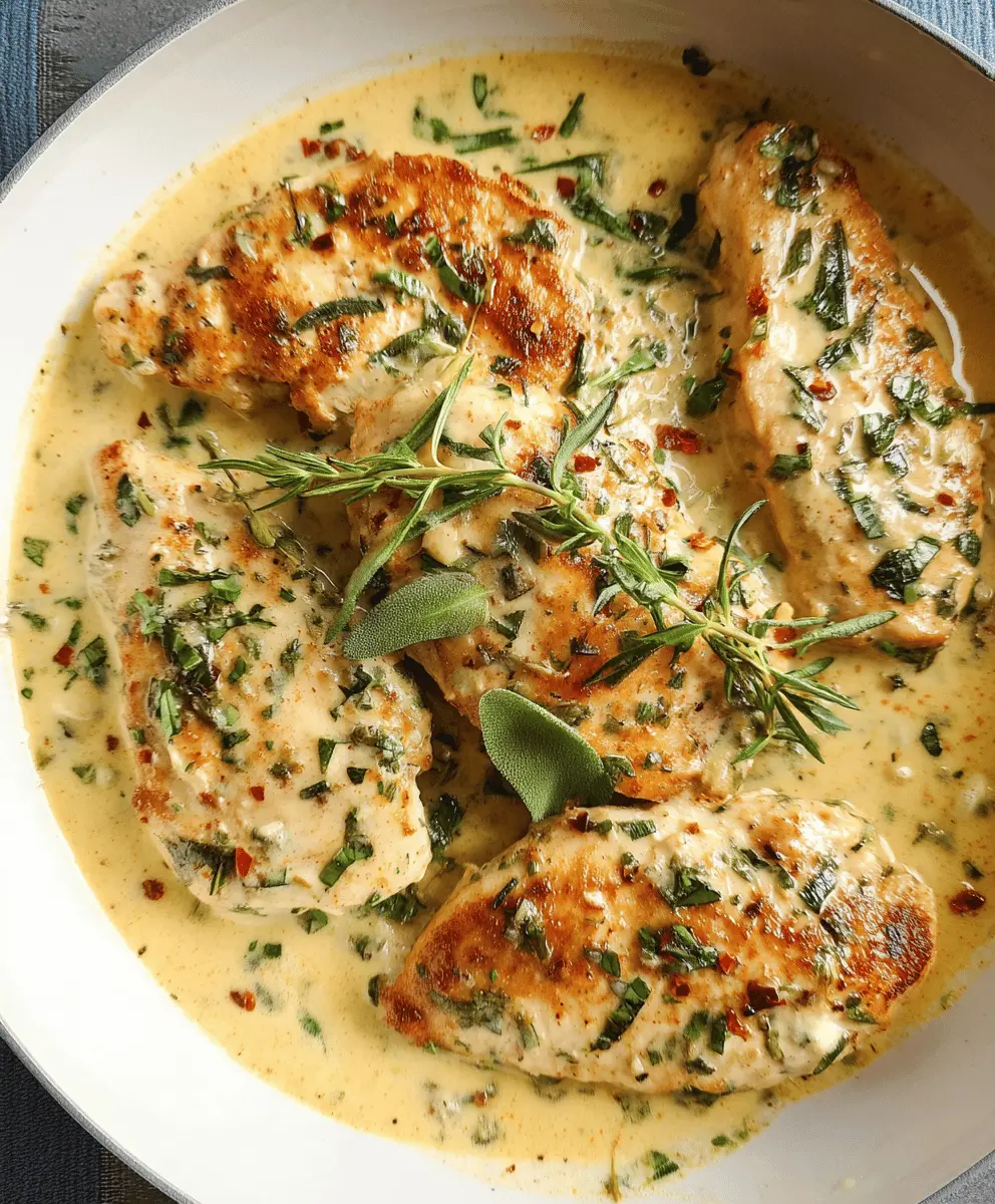 Creamy Herb Chicken Recipe for Easy Dinners