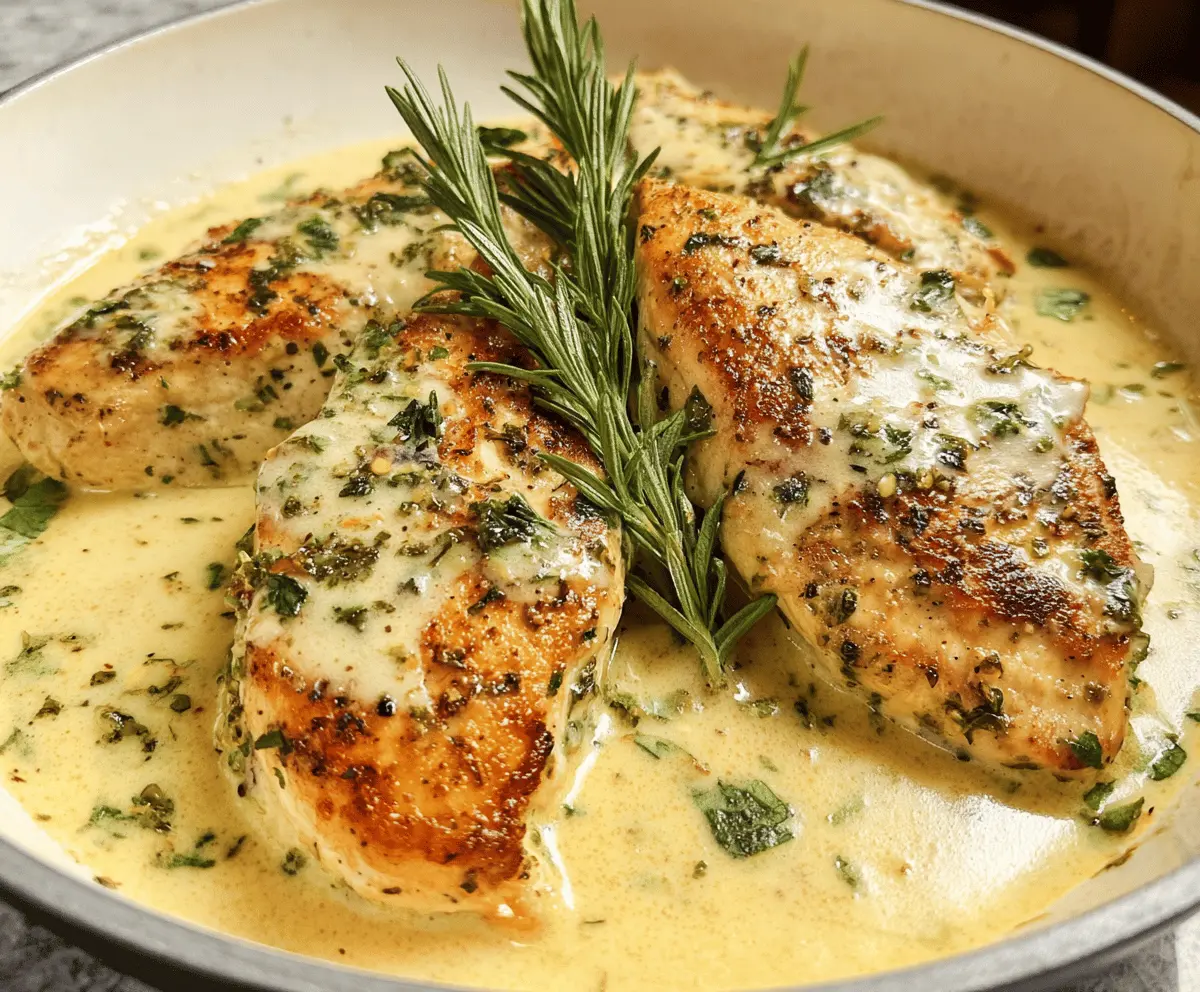 Creamy Herb Chicken Recipe for Easy Dinners