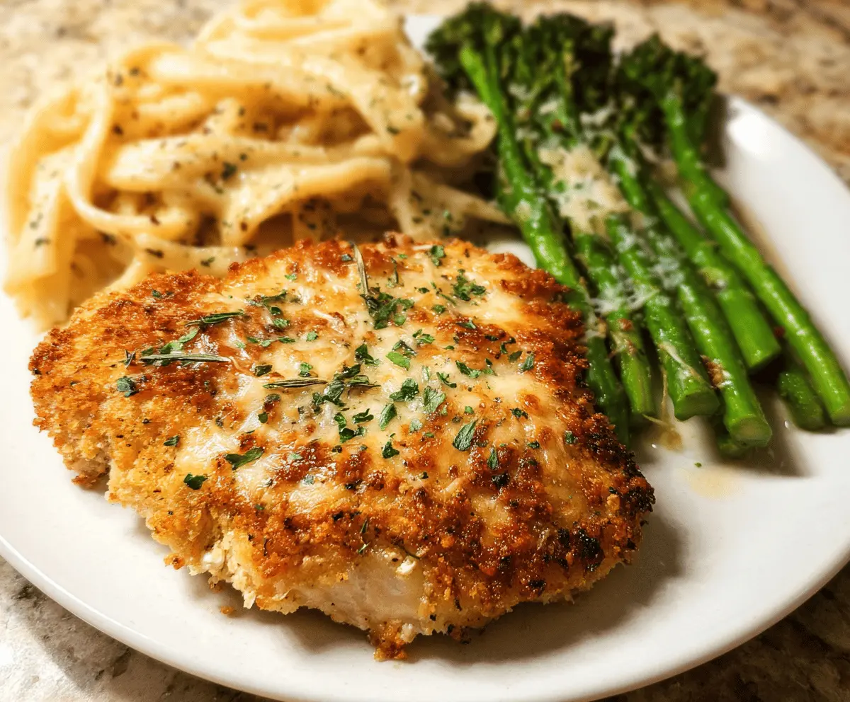 Crispy Parmesan Crusted Chicken Recipe