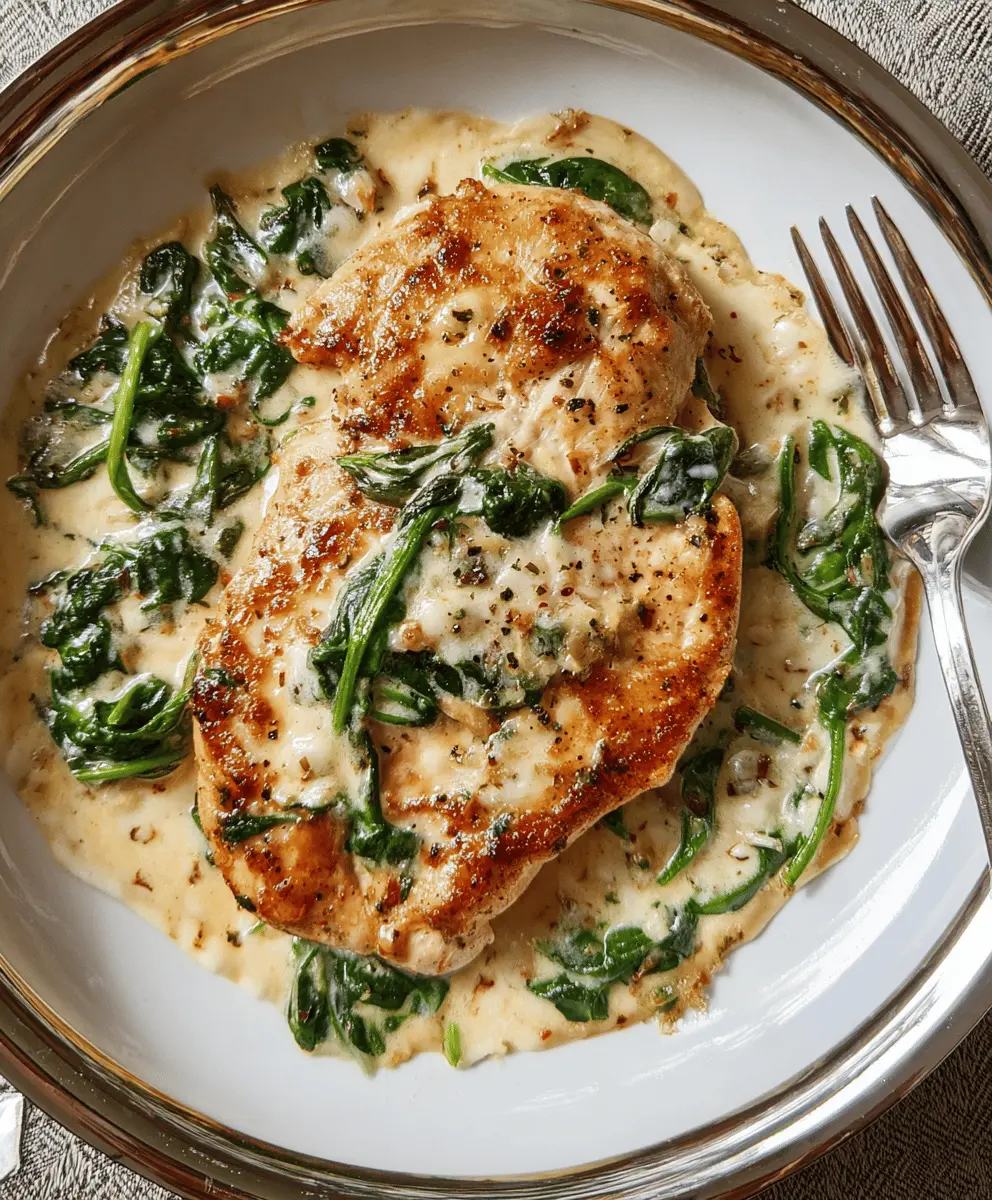 Easy Creamy Chicken Florentine Recipe