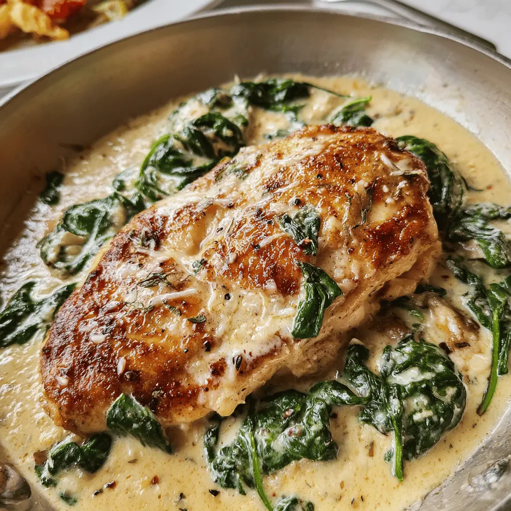 Easy Creamy Chicken Florentine Recipe