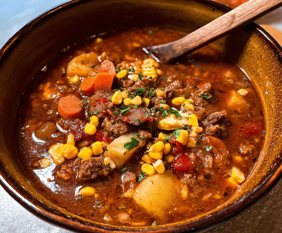 Hearty Cowboy Stew Recipe for Warm Comfort