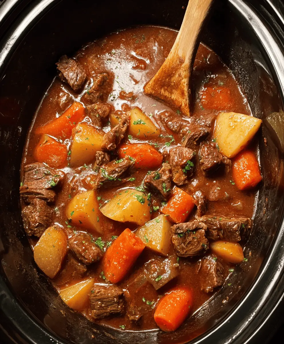 Easy Crock Pot Beef Stew Recipe for Cozy Dinners