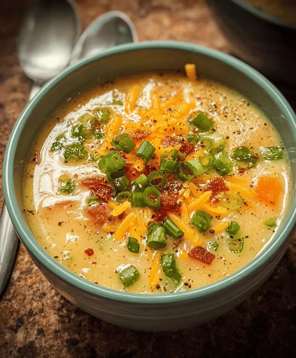 Easy Crockpot Potato Soup Recipe for Cozy Meals