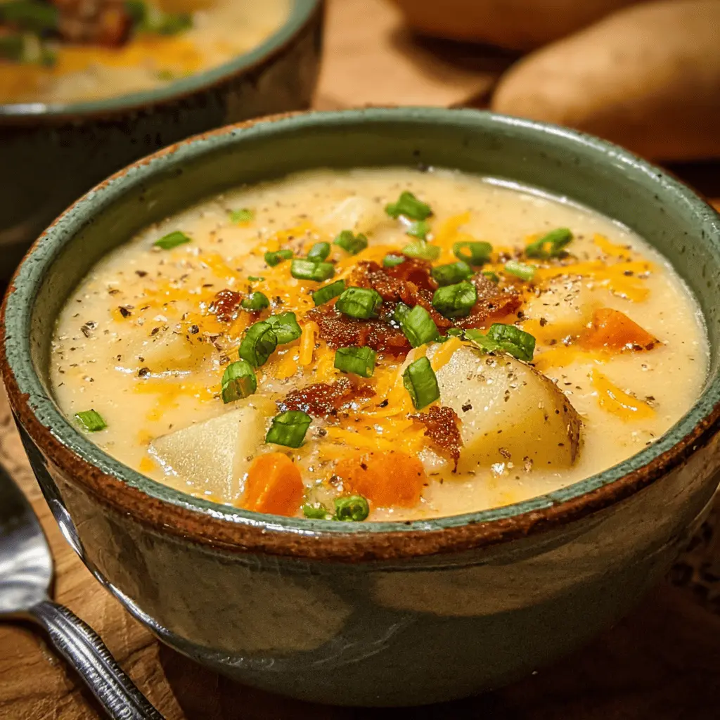 Easy Crockpot Potato Soup Recipe for Cozy Meals
