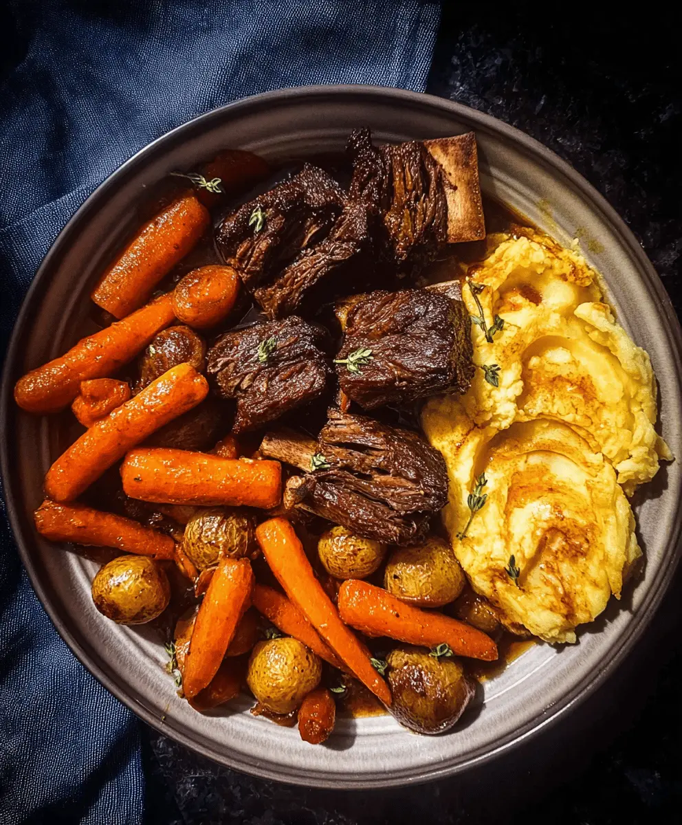 Super Tender Crockpot Beef Short Ribs Recipe