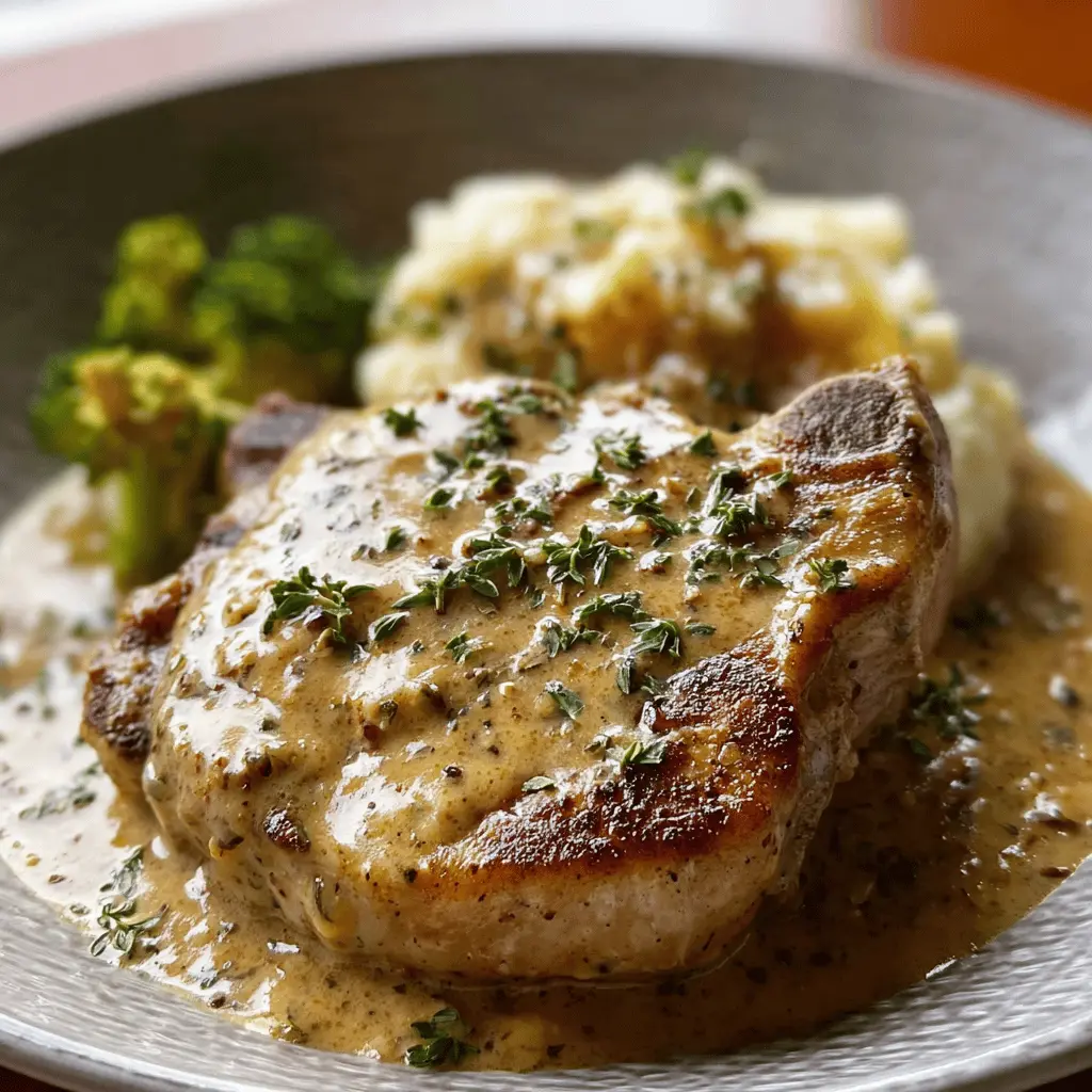 Easy Creamy Ranch Pork Chops in Slow Cooker