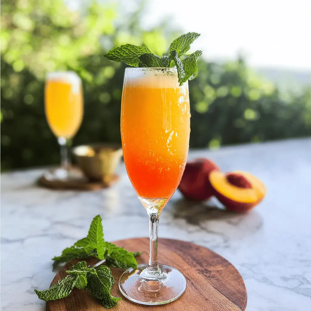 Easy Peach Bellini Recipe for Summer Celebrations