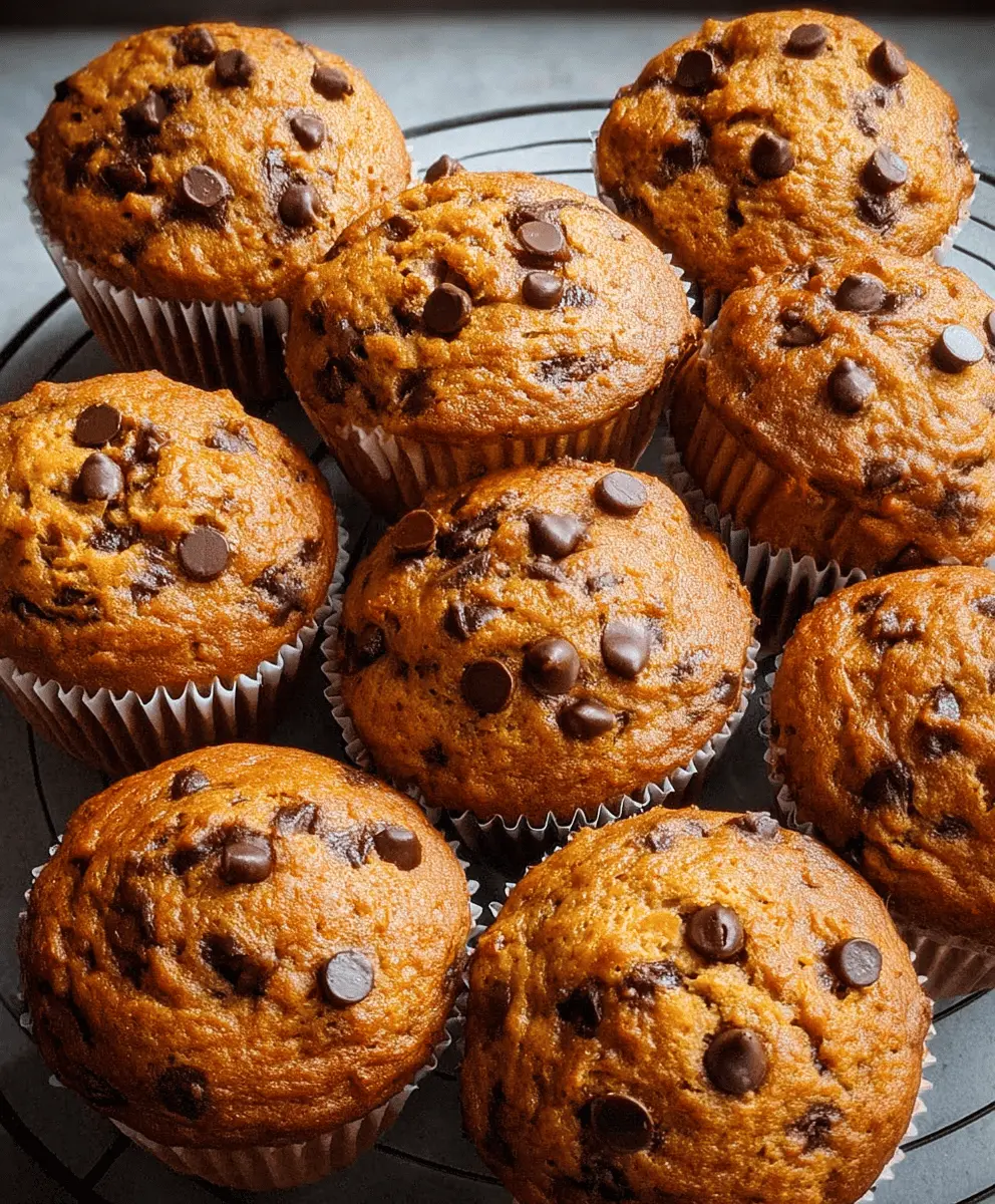 Moist Pumpkin Chocolate Chip Muffins Recipe