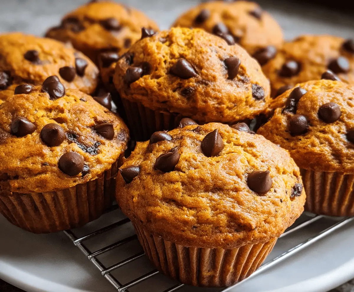 Moist Pumpkin Chocolate Chip Muffins Recipe