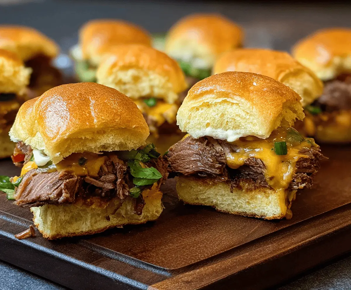 Easy Cowboy Butter Steak Sliders Recipe