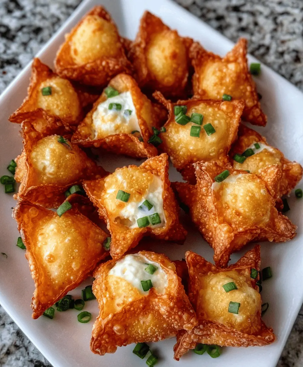Crispy Crab Rangoon Bombs With Creamy Filling